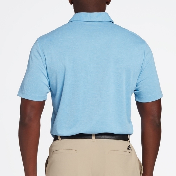 Adidas Golf Performance Stretch Comfort Preppy Gym Workout Sport Polo - Men's - Picture 3 of 11